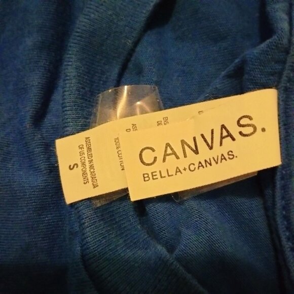 Cigar City Brewing  Tee CGR CTY Blue  In Hops We Trust  Bella Canvas S USA - Picture 6 of 8